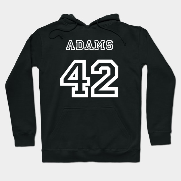 42 Adams Sports Jersey Hoodie by One Stop Sports